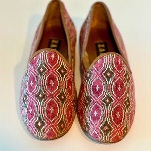 House of ZALO Spanish embroidered flats - size 8.5